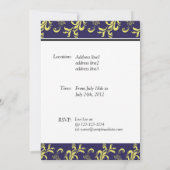 berufliche, internationale Firmenversammlung Einladung (Rückseite)