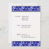 berufliche, internationale Firmenversammlung Einladung (Rückseite)