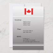 berufliche, internationale Geschäftstagung Einladung (Rückseite)