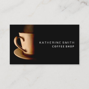 Berufliche Kaffee-Geschäfts-Karte Visitenkarte