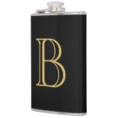 Berufliche Kalligrafie Flachmann (Links)