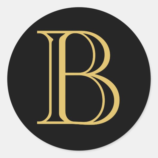 Berufliche Kalligrafie Runder Aufkleber (Vorderseite)