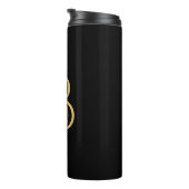 Berufliche Kalligrafie Thermosbecher (Nach rechts gedreht)