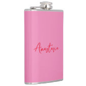 Berufliche Kalligraphie Flachmann (Rechts)