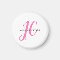 Berufliche Kalligraphie-Script-Monogram-Girly