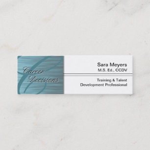 Berufliche Karriere-Geschäfts-Karte - Mini Visitenkarte