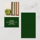 Berufliche Karten des Lehrers (Vorne/Hinten)