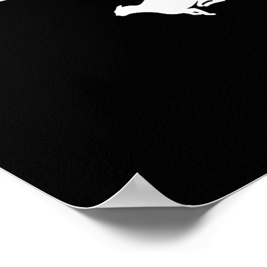 Berufliche Katze Herder Funny Herding Katzen Poster (Ecke)