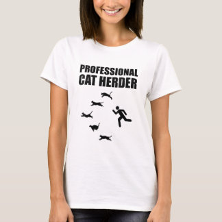 Berufliche Katze Herder Funny Heritat Katzen T-Shirt