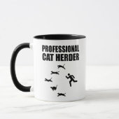 Berufliche Katzen Herder Funny Herde Katzen Tasse (Links)