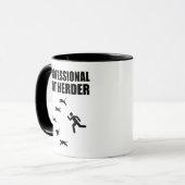 Berufliche Katzen Herder Funny Herde Katzen Tasse (Vorderseite Links)