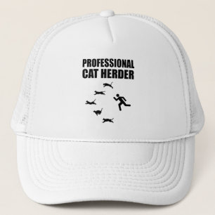 Berufliche Katzen Herder Funny Herde Katzen Truckerkappe
