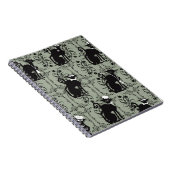 Berufliche Katzen, passend, 80-Seiten-Notebook Notizblock (Rechte Seite)