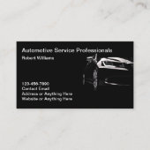 Berufliche Kfz-Dienstleistungen Visitenkarte (Vorderseite)
