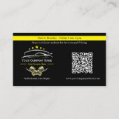 Berufliche Kfz-Reparatur, Auto Visitenkarte (Rückseite)