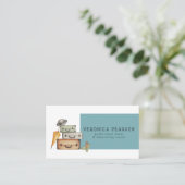 Berufliche Kinderbetreuung Visitenkarte (Stehend Vorderseite)