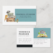 Berufliche Kinderbetreuung Visitenkarte (Vorne/Hinten)