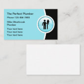 Berufliche Klempner Einmalige Visitenkarten Visitenkarte (Vorne/Hinten)
