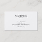 Berufliche Kohlenstoff-Faser-Geschäfts-Karte Visitenkarte (Rückseite)