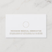 Berufliche Krankenversicherungskarte Visitenkarte (Vorderseite)