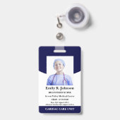 Berufliche Krankenversicherungsnummer Ausweis (Vorderseite mit Ausziehbar)