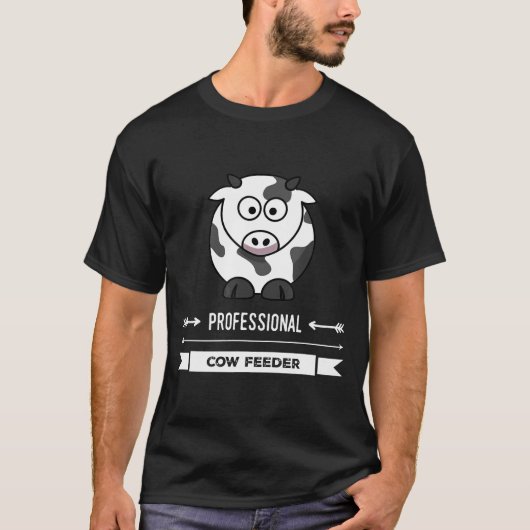 Berufliche Kuhzuführung T-Shirt (Vorderseite)