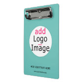 Berufliche, kundenspezifische Business-Chic-Marken Mini Klemmbrett (Gewinkelt2)