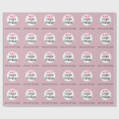 Berufliche, kundenspezifische Rose Geschenkpapier (Flach)