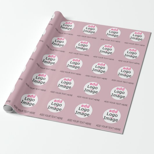 Berufliche, kundenspezifische Rose Geschenkpapier (Ungerollt)