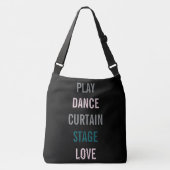 Berufliche Kunst-zusätzliche Proben-Taschen-Tasche Tragetaschen Mit Langen Trägern (Vorderseite)