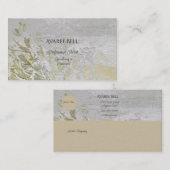 Berufliche Künstlerin (Landschaft) Textur Visitenkarte (Vorne/Hinten)