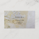 Berufliche Künstlerin (Landschaft) Textur Visitenkarte (Vorderseite)