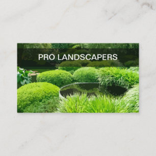 Berufliche Landschaften, moderne Visitenkarten Visitenkarte