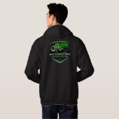 Berufliche LKW-Abschleppfirma Hoodie (Schwarz voll)