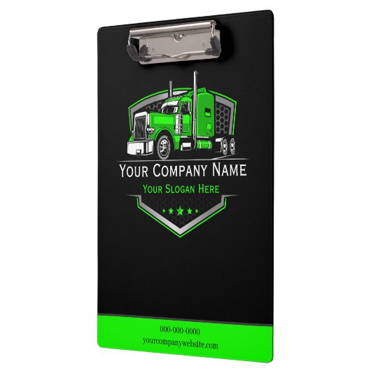 Berufliche LKW-Abschleppfirma Klemmbrett (Links)