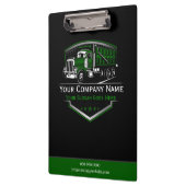 Berufliche LKW-Abschleppfirma Klemmbrett (Links)