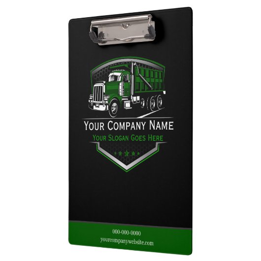 Berufliche LKW-Abschleppfirma Klemmbrett (Links)