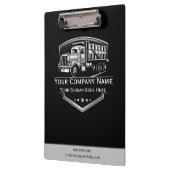 Berufliche LKW-Abschleppfirma Klemmbrett (Links)