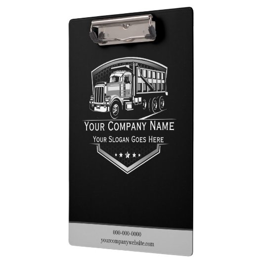 Berufliche LKW-Abschleppfirma Klemmbrett (Links)