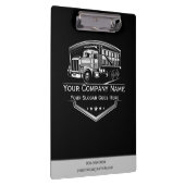 Berufliche LKW-Abschleppfirma Klemmbrett (Rechts)