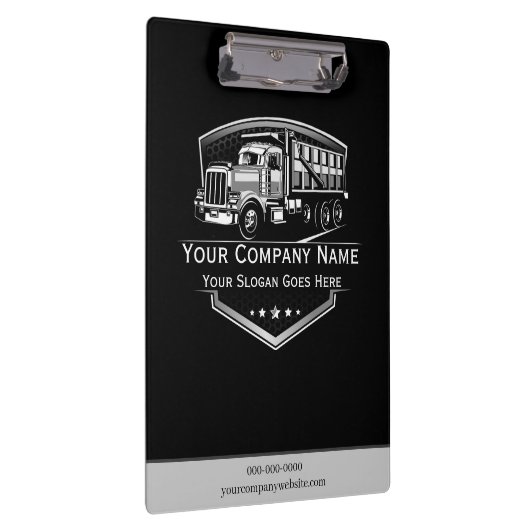 Berufliche LKW-Abschleppfirma Klemmbrett (Rechts)