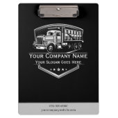 Berufliche LKW-Abschleppfirma Klemmbrett (Vorderseite)