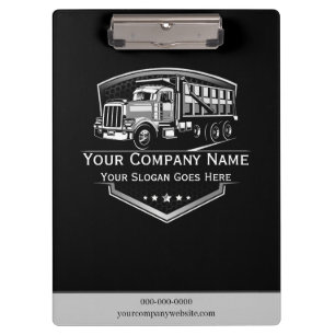 Berufliche LKW-Abschleppfirma Klemmbrett