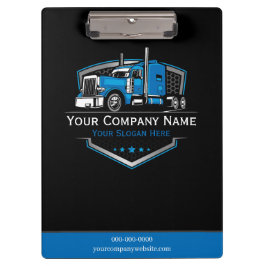 Berufliche LKW-Abschleppfirma Klemmbrett