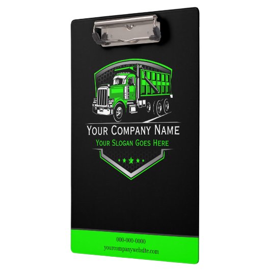 Berufliche LKW-Abschleppfirma Klemmbrett (Links)