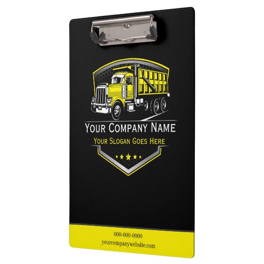 Berufliche LKW-Abschleppfirma Klemmbrett (Links)