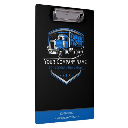 Berufliche LKW-Abschleppfirma Klemmbrett (Rechts)