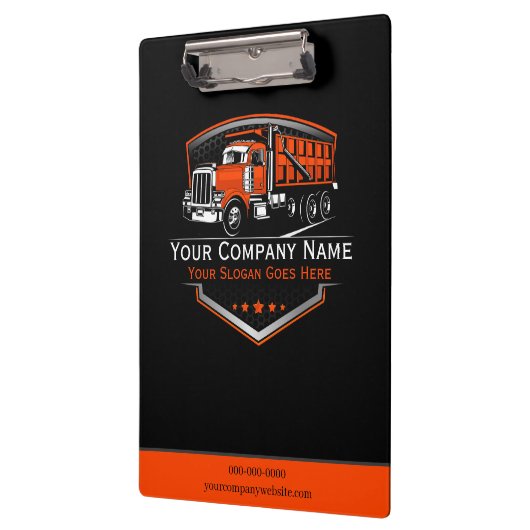 Berufliche LKW-Abschleppfirma Klemmbrett (Links)