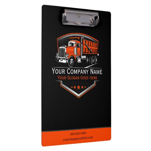 Berufliche LKW-Abschleppfirma Klemmbrett (Rechts)