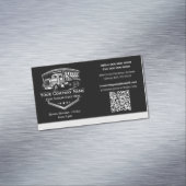 Berufliche LKW-Abschleppfirma QR-Code Magnetische Visitenkarte (Beispiel)
